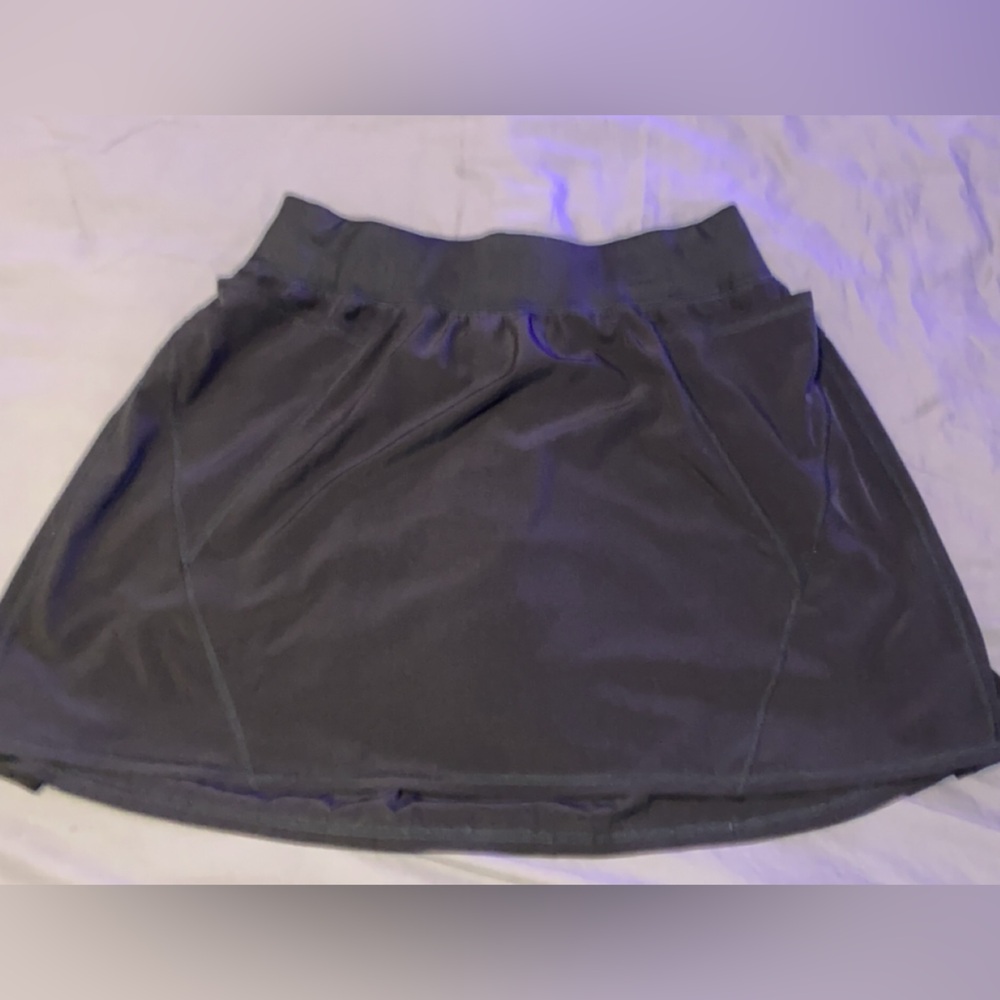 Livi Active- Black Mini Tennis Skort